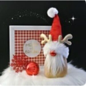 Rudolph Christmas Gnome